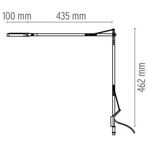 Conexão de mesa com led Kelvin - Flos