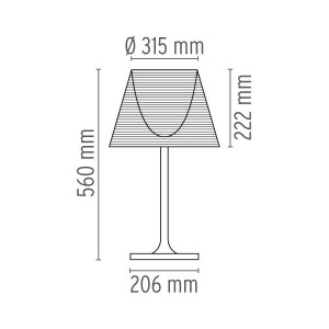 Ktribe T1 table lamp - Flos