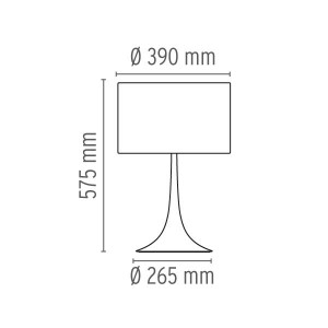 Spun Light T1 tabletop - Flos