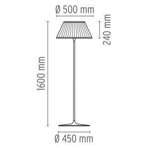 Romeo Soft F Pie - Flos