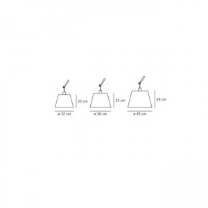 Tolomeo accessory diffuser - Artemide