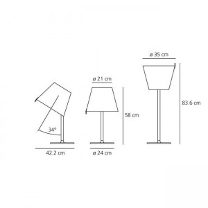 Melampo Notte table lamp - Artemide