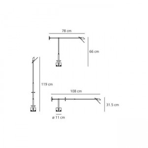 Lampe de table LED Tizio - Artemide