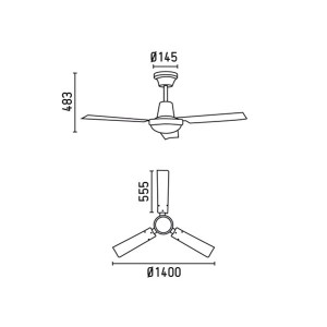 Ventilador Indus - Faro