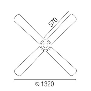 Ibiza Ventilador - Faro