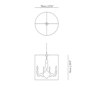 Light Shade Shade suspension - Moooi