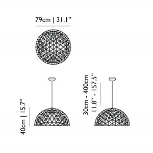 Suspensão Raimond Dome 79 - Moooi