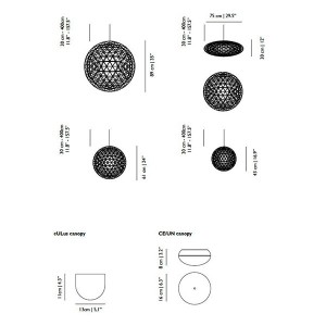 Raimond R43 R61R89 suspension - Moooi