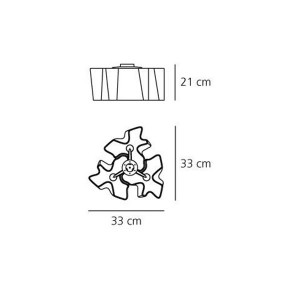 Logico 3 round Plaf - Artemide