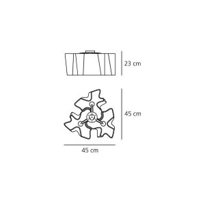 Logico 3 round Plaf - Artemide