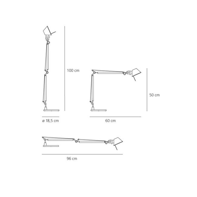 Medidas Tolomeo Midi LED