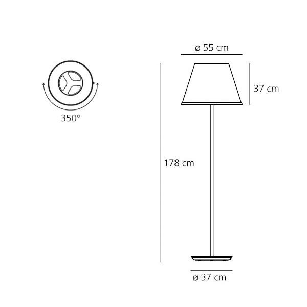 Medidas Choose mega de Artemide